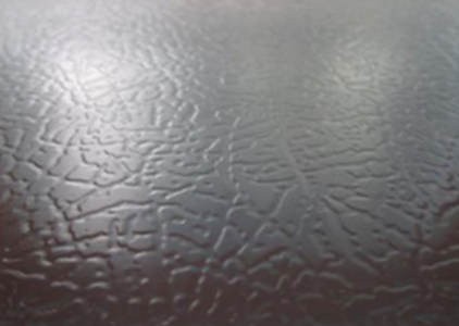 Embossed sheet